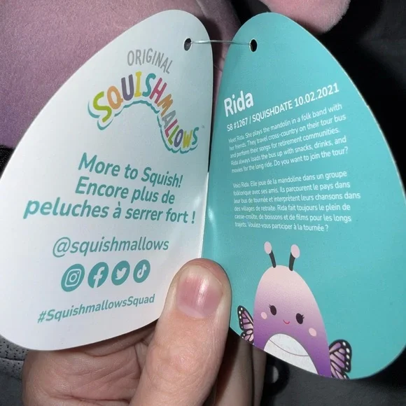 BNWT: 8” Rida Squishmallow - Picture 4 of 10